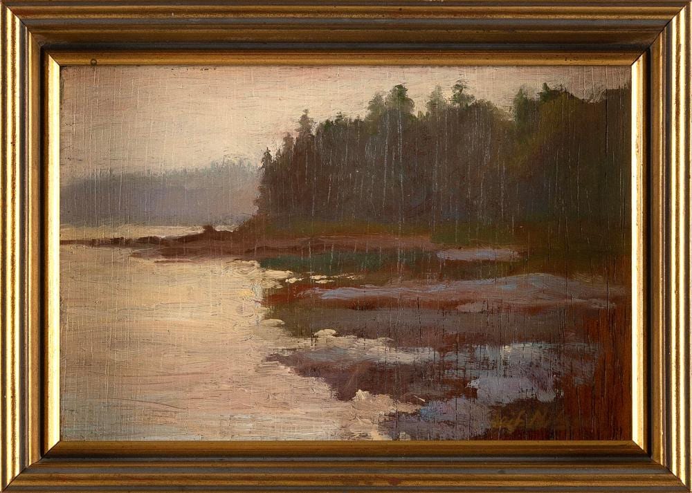 leif nilsson connecticut 1962 islesboro maine august 1985 oil on panel 6 x 9 framed 7 25 x 10 25 · Eldred's · 2023-02-03 Leif Nilsson comparable auction result: leif nilsson connecticut 1962 islesboro maine august 1985 oil on panel 6 x 9 framed 7 25 x 10 25