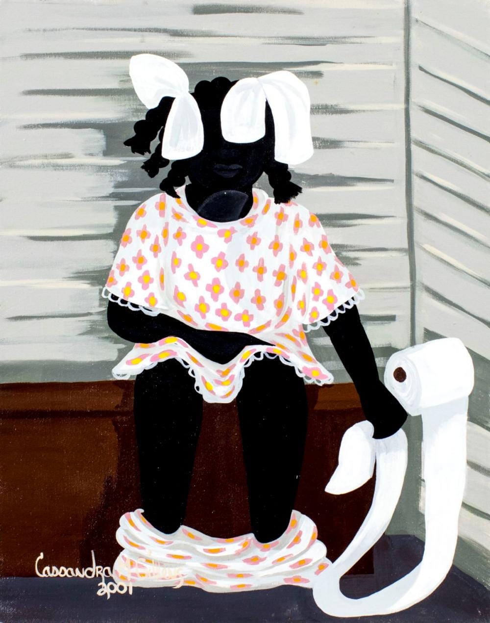 Cassandra Gillens comparable auction result: cassandra gillens ma nc sc b 1962 oil painting