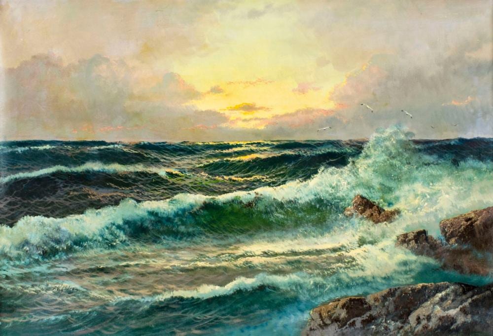 Franz Waldegg comparable auction result: franz waldegg italy austria 1888 1966 oil painting