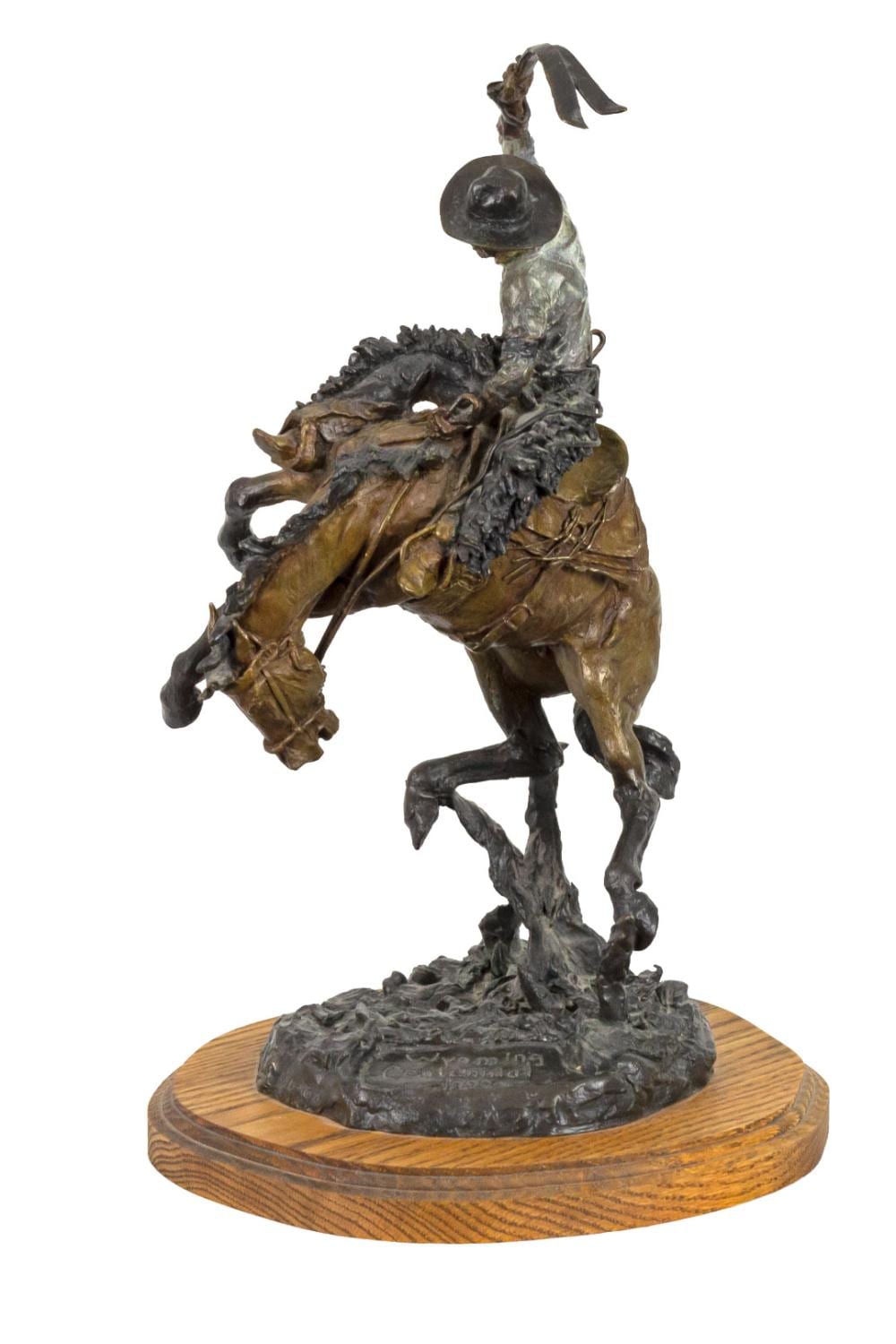Jay Contway comparable auction result: jay contway 1935 wyoming centennial 1990