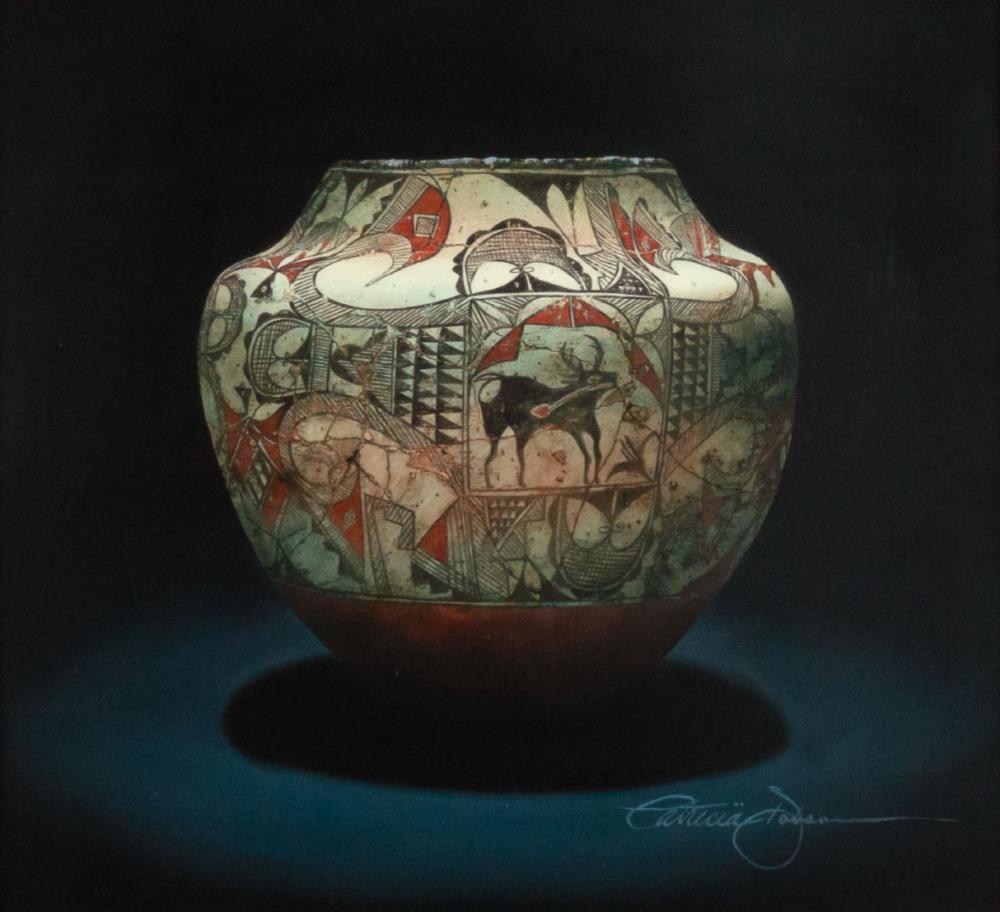 patricia dobson 1947 acoma jar · Jackson Hole Art Auction · 2023-02-18 Patricia Dobson comparable auction result: patricia dobson 1947 acoma jar