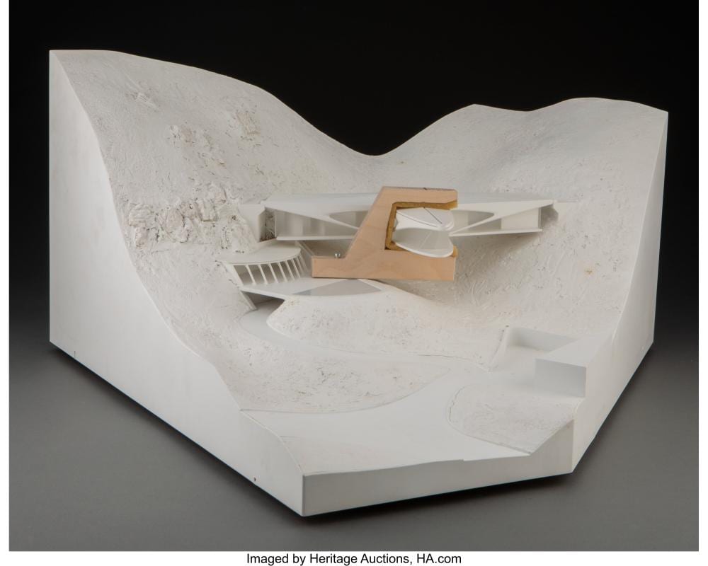 Santiago Calatrava comparable auction result: santiago calatrava valls spanish 1951 architectural model for the kopp reside