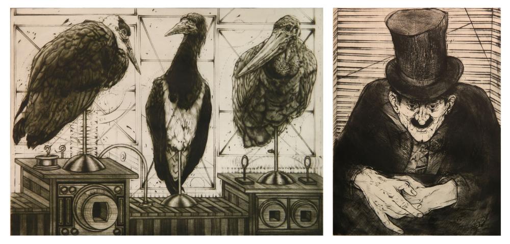 2 ralph woehrman etchings · Rachel Davis Fine Arts · 2023-02-04 Ralph Woehrman comparable auction result: 2 ralph woehrman etchings