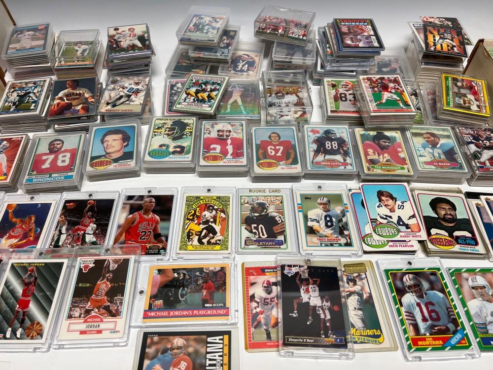 Bob Jordan comparable auction result: jordan montana marino sanders bo and more sports card collection