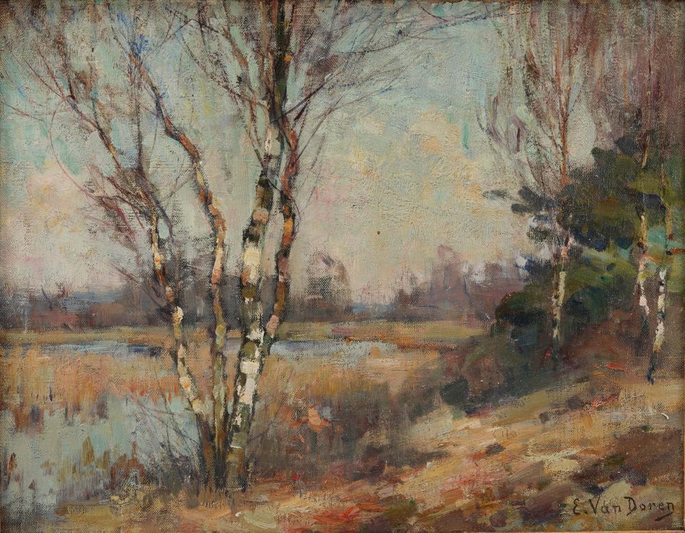 Emile van Doren comparable auction result: emile van doren 1865 1949