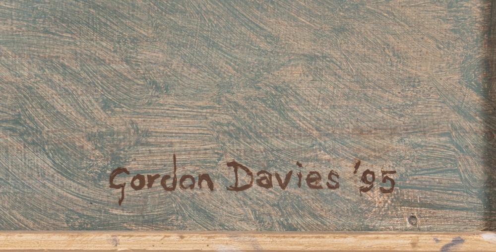 Gordon L. Davies comparable auction result: gordon davies british 1926 2007 south view hastingleigh and ashford kent 1995 a pair of works 1995