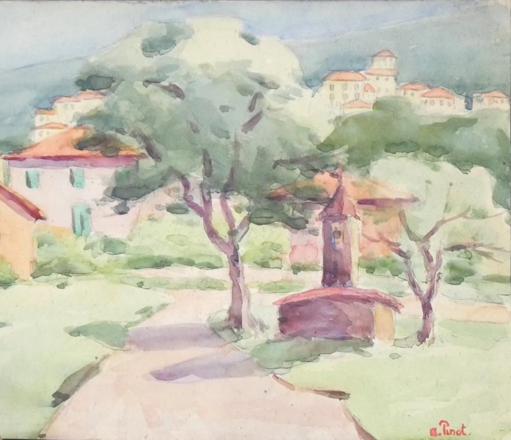 albert pinot 1875 1962 village in provence · FW Auction · 2023-01-28 Albert Pinot comparable auction result: albert pinot 1875 1962 village in provence