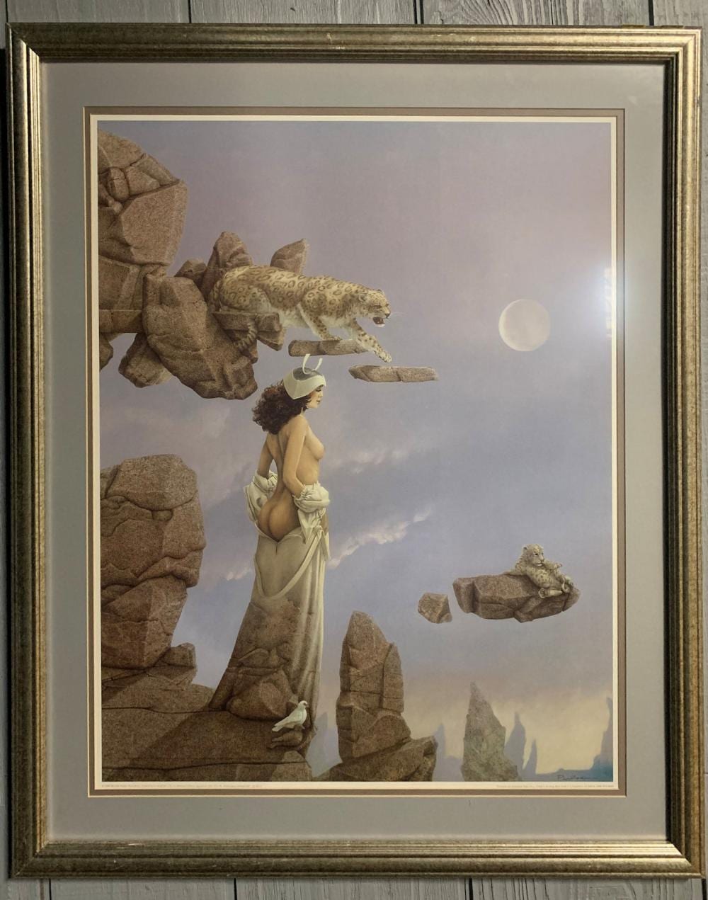 Michael Parkes Print sold by Berner's Auction Gallery, lot 2239 — auction record photograph