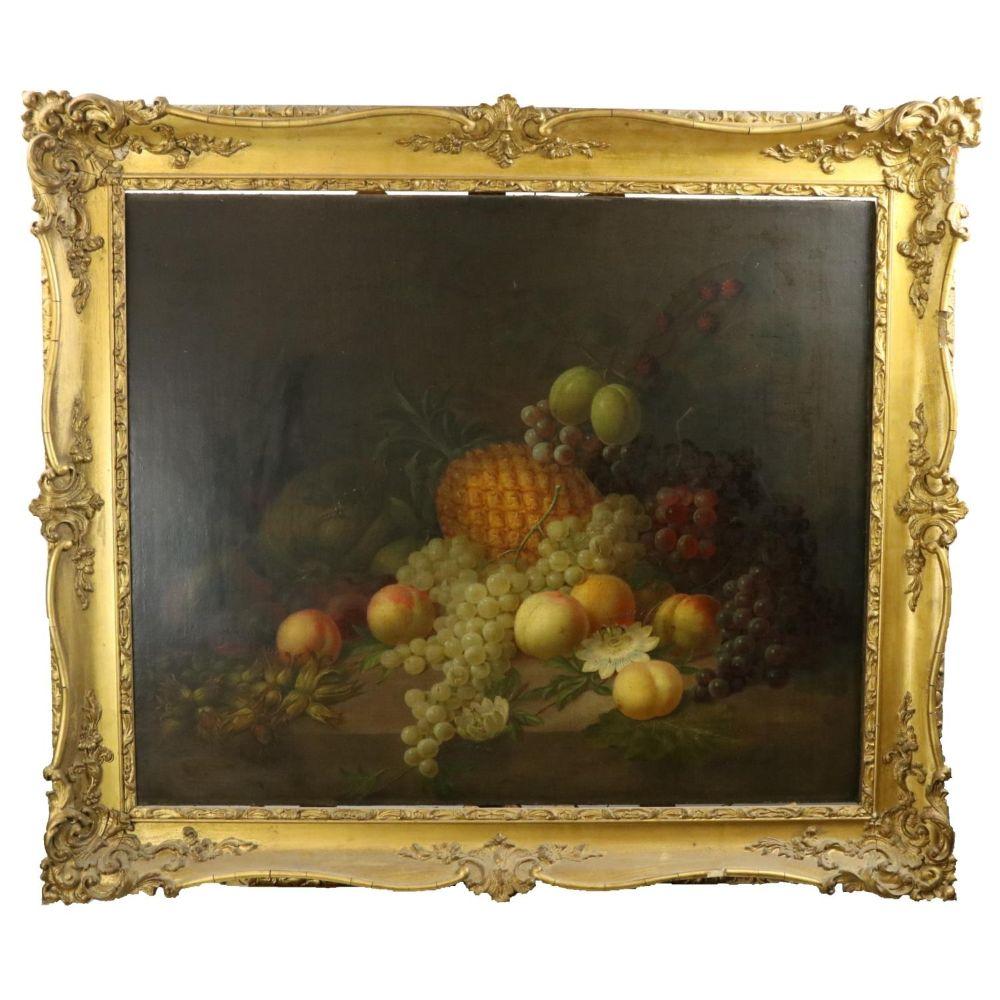 joseph rhodes 1782 1855 still life pineapple plums peaches grapes and other fruit o o · Fonsie Mealy Auctioneers · 2023-02-15 Joseph Rhodes comparable auction result: joseph rhodes 1782 1855 still life pineapple plums peaches grapes and other fruit o o