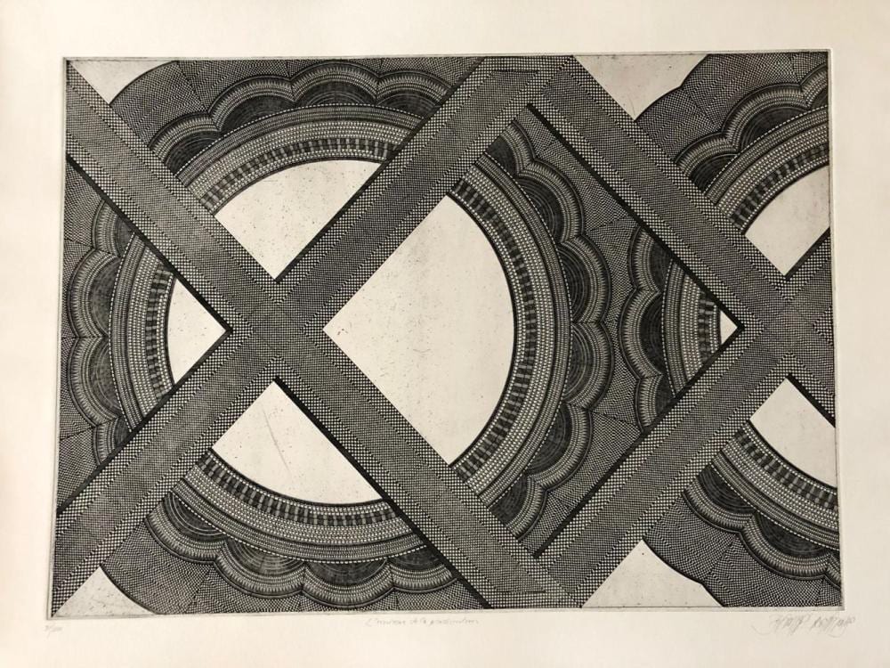 Johannes Gachnang comparable auction result: johannes gachnang l univers de la pers cution 1970