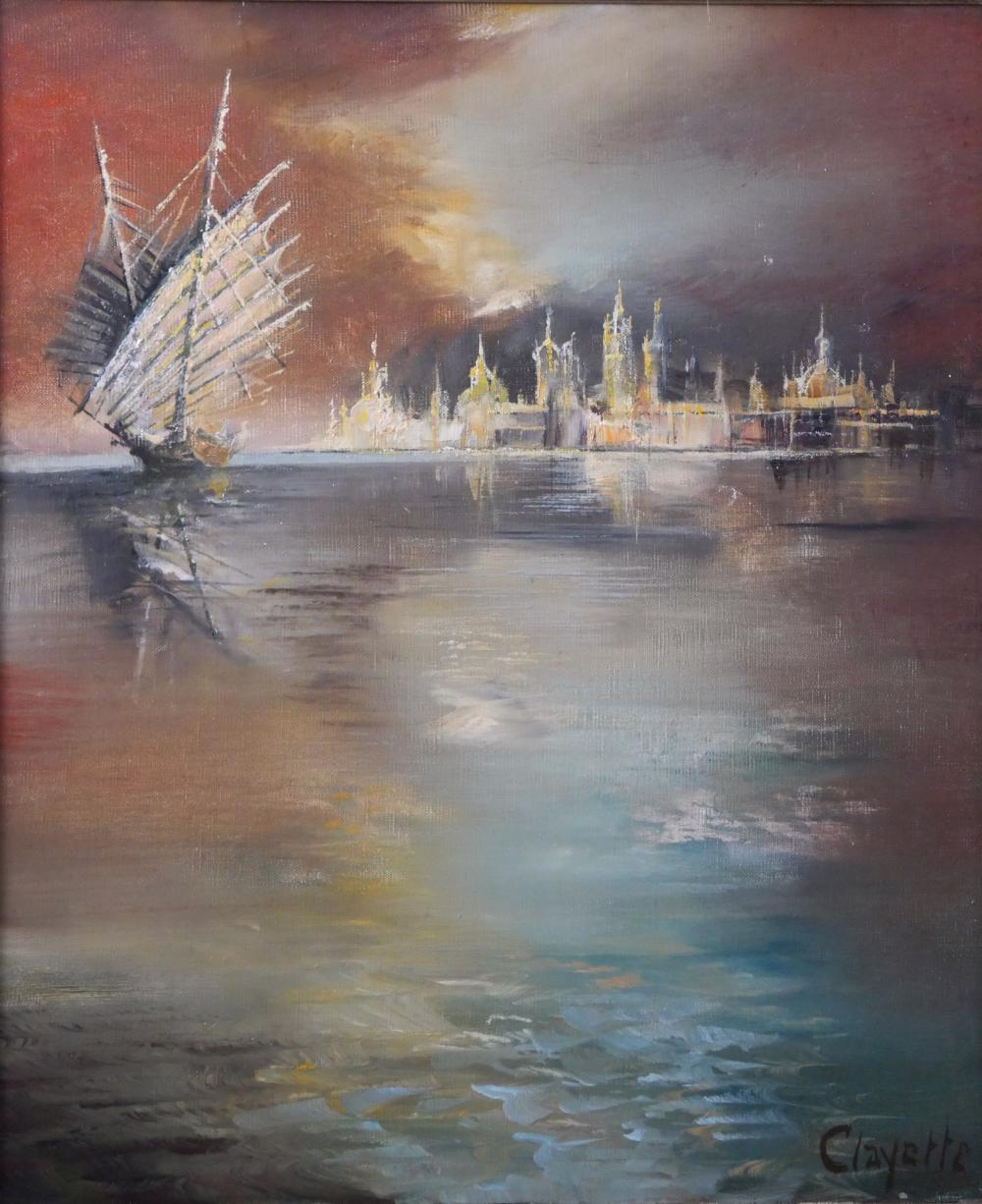 Pierre Clayette comparable auction result: pierre clayette 1930 2005 in view of a mirage