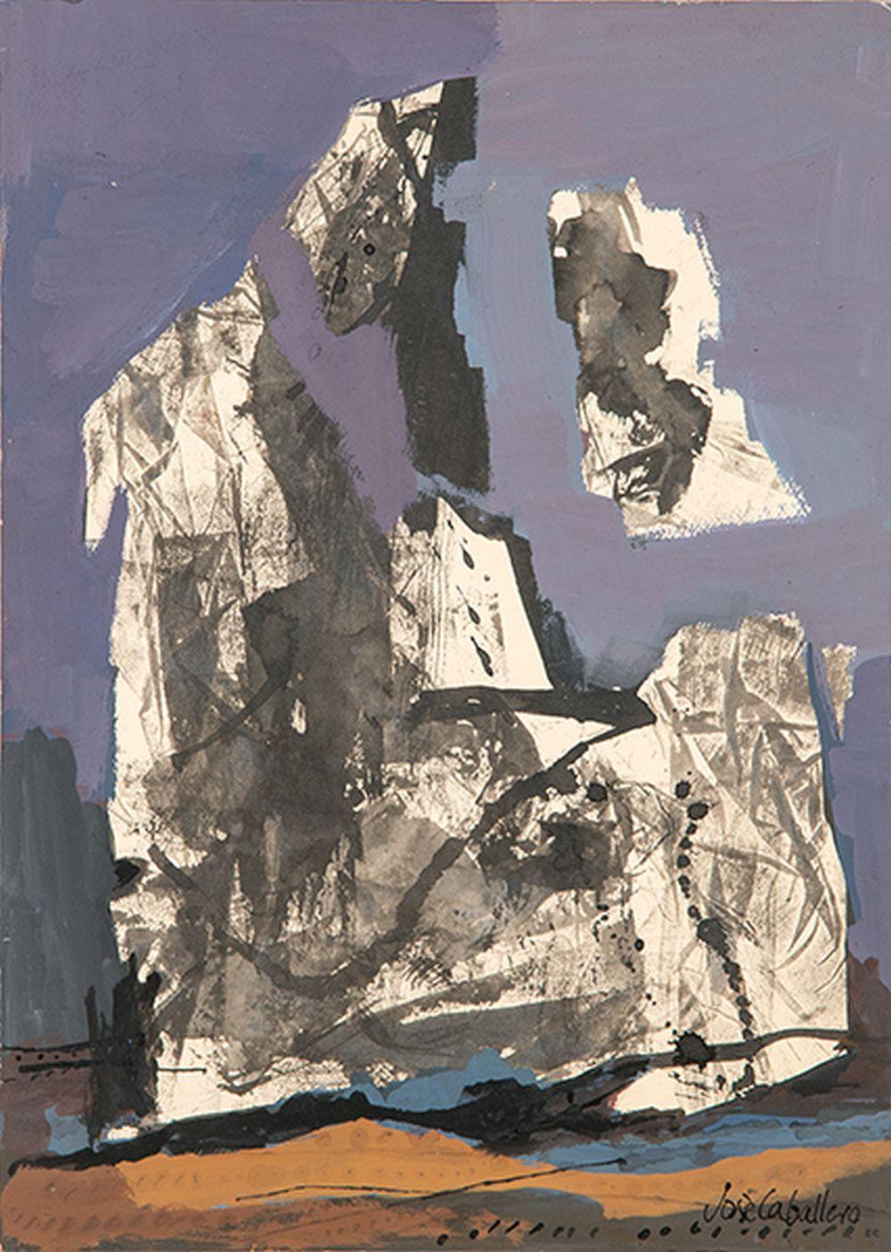 jos caballero untitled · Subastas Segre · 2023-02-07 José Caballero comparable auction result: jos caballero untitled