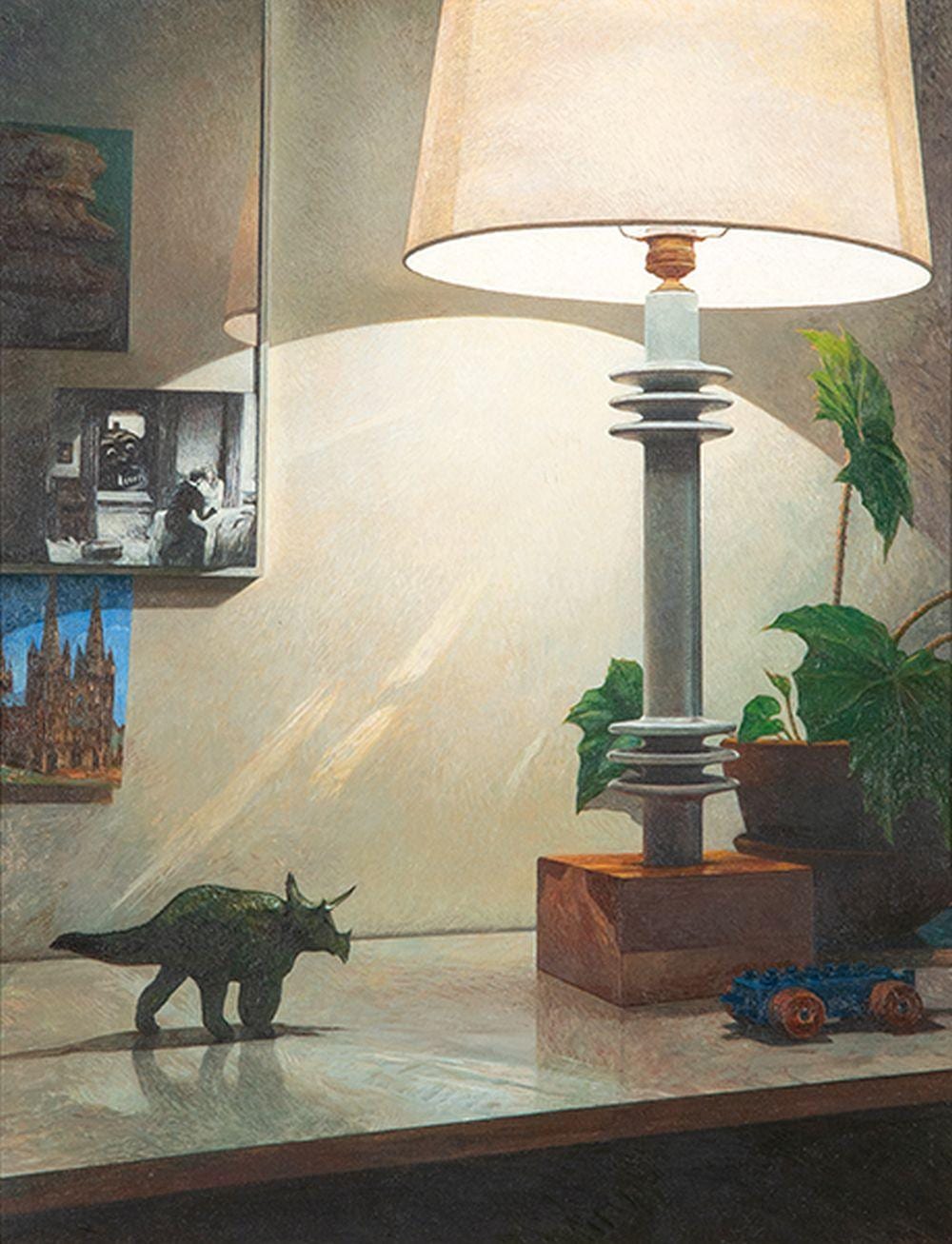 Clara Gangutia comparable auction result: clara gangutia the lamp