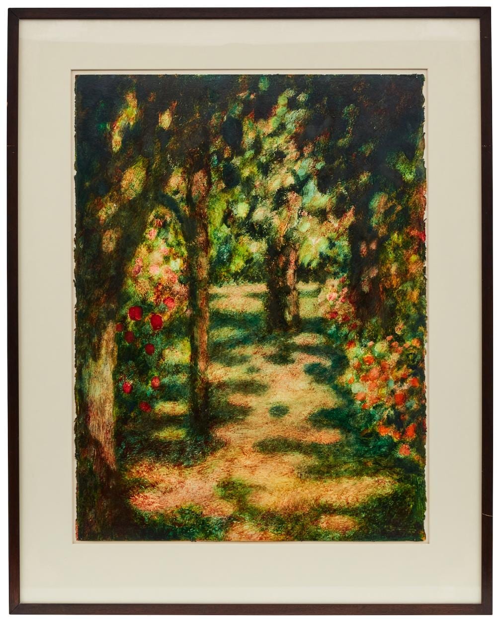 Christine Johnson comparable auction result: christine johnson born 1958 glade 1993 oil on paper