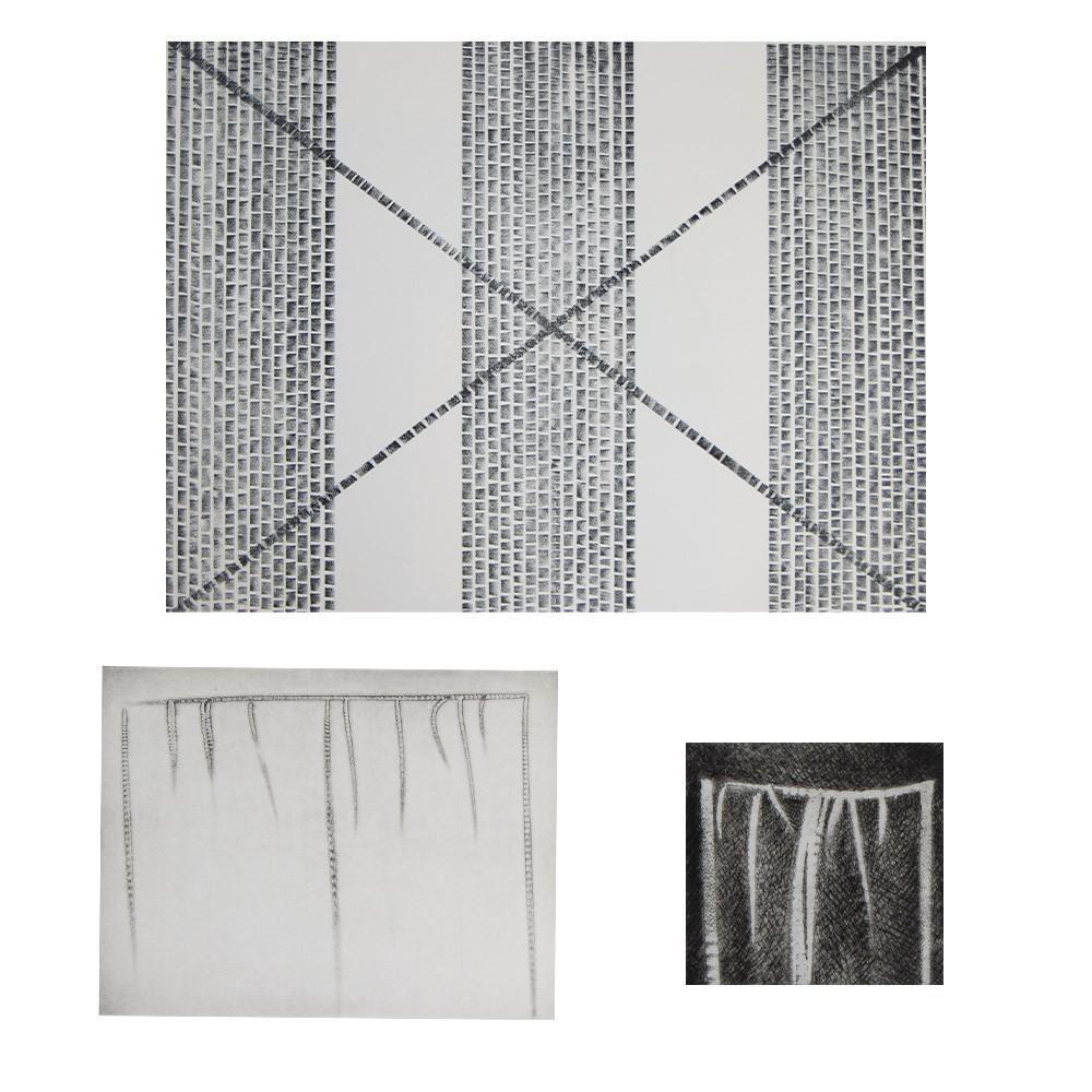 Hugo de Clercq comparable auction result: hugo de clercq 1930 1996 collection of 3 lithographs titled hangboom galgboom and untitled numbered signed and dated in pencil