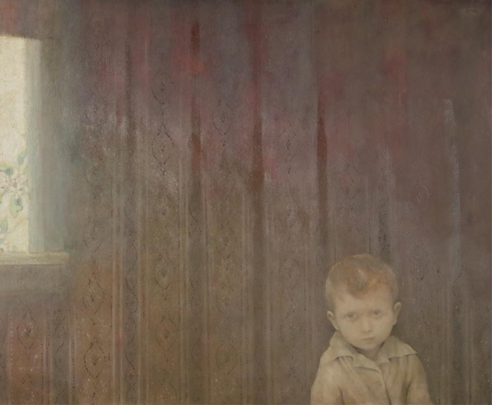 Martin Minahan comparable auction result: martin minahan oil on board i once had a room