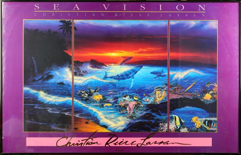 Christian Riese Lassen comparable auction result: sea vision by christian riese lassen