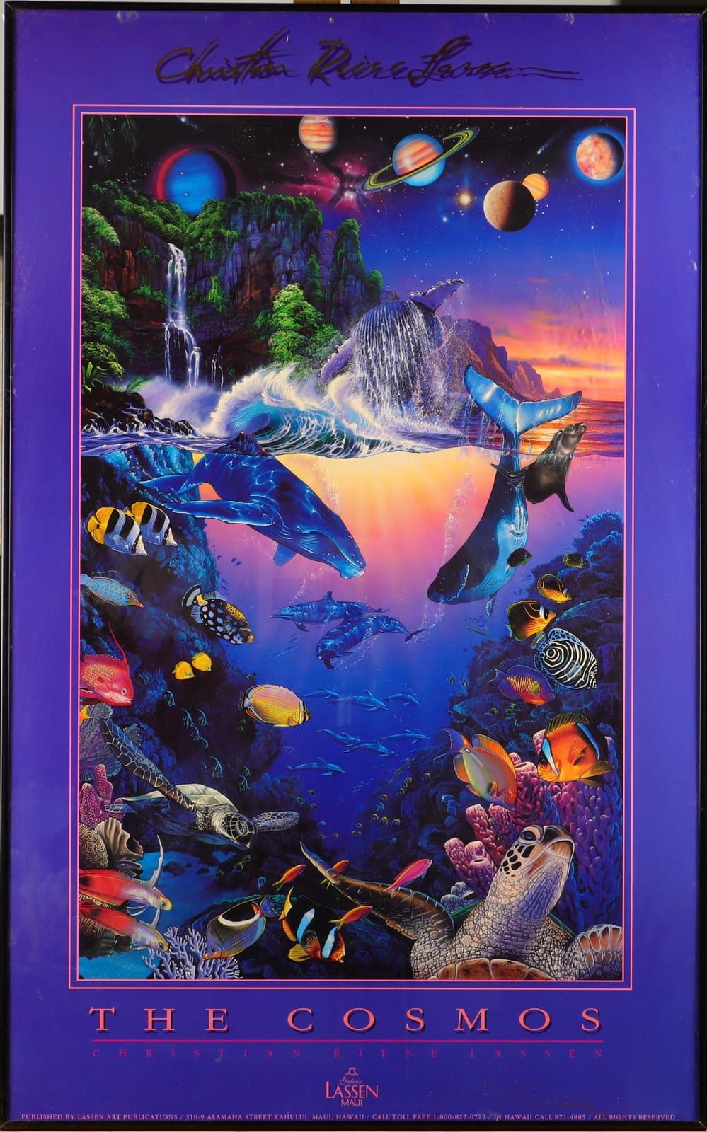 Christian Riese Lassen comparable auction result: the cosmos by christian riese lassen
