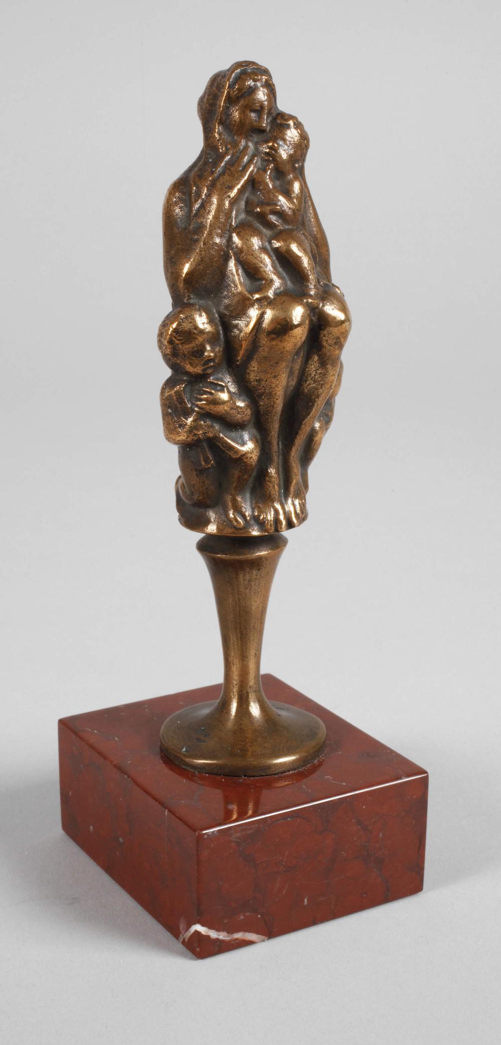 Georg Wrba comparable auction result: georg wrba figur der caritas mutterliebe