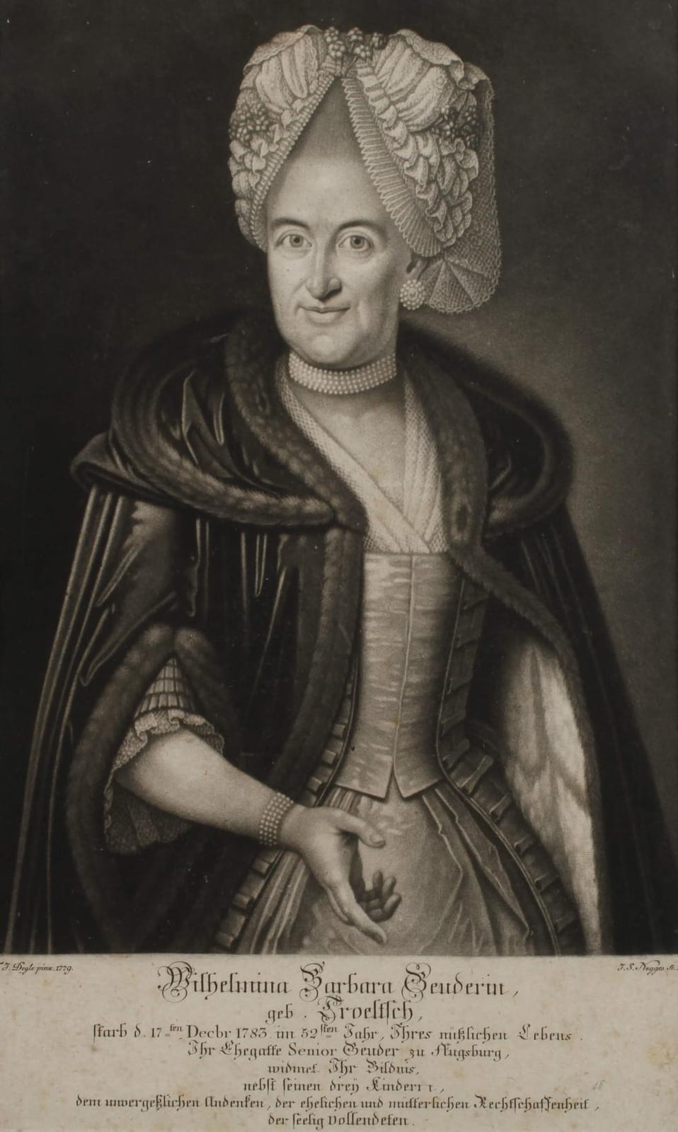 Johann Simon Negges comparable auction result: johann simon negges wilhelmina barbara geuder