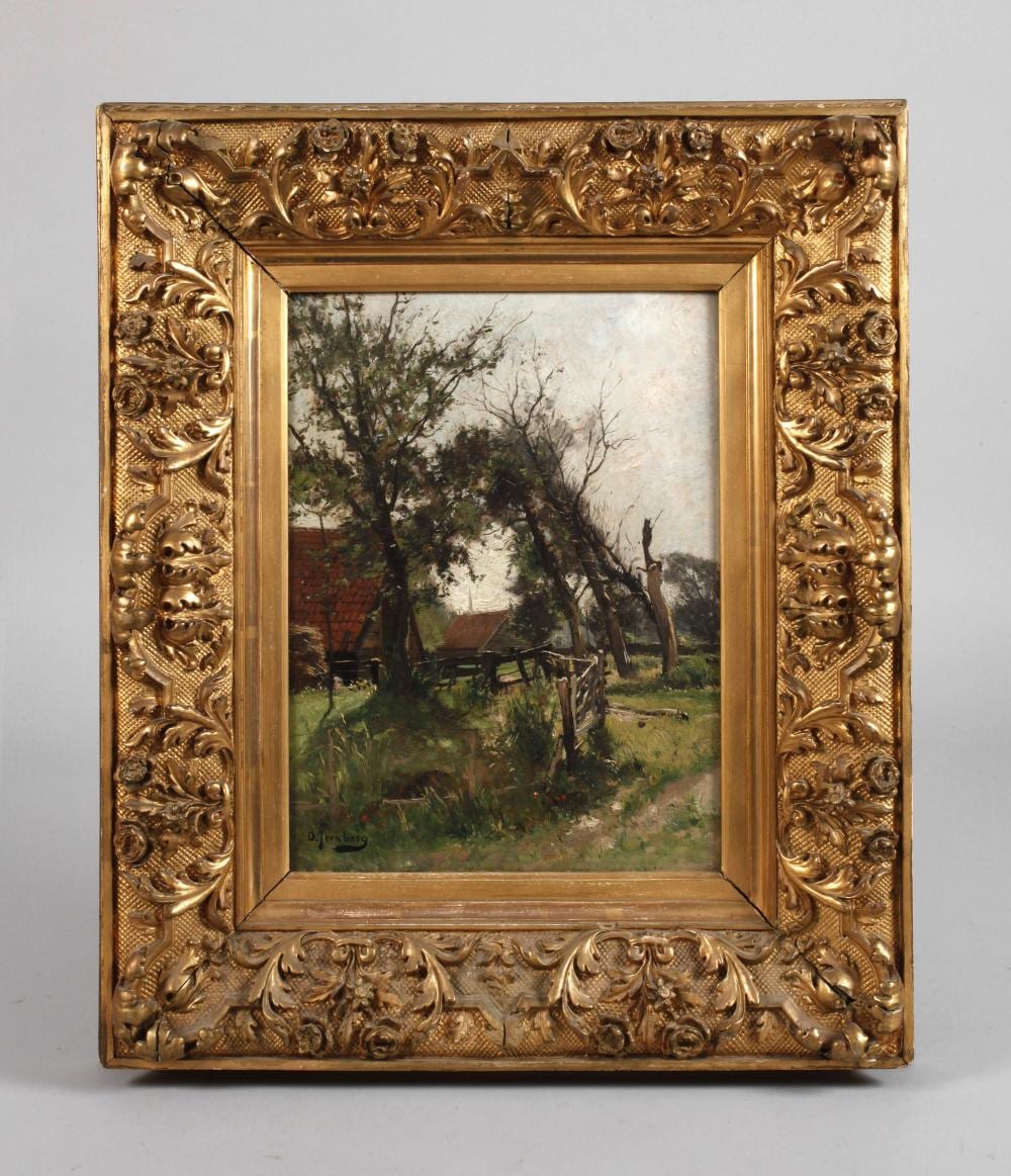 Olof Jernberg comparable auction result: olof jernberg idyll am dorfrand