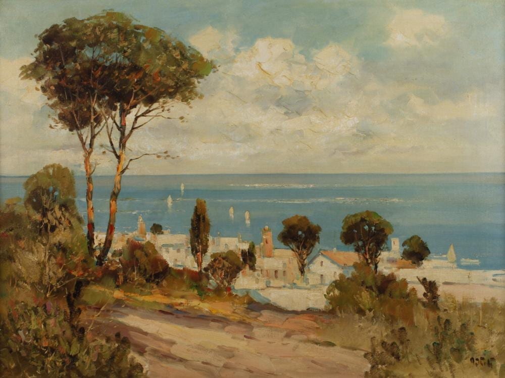 Otto (1898) Wild comparable auction result: otto wild mediterrane landschaft