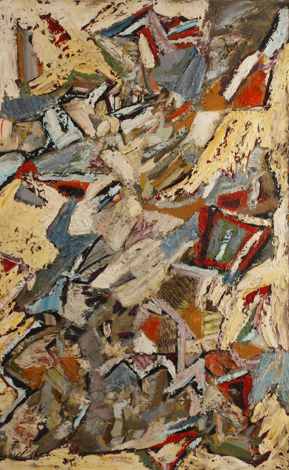Karl Heinz Krauskopf comparable auction result: karl heinz krauskopf attr abstrakte komposition