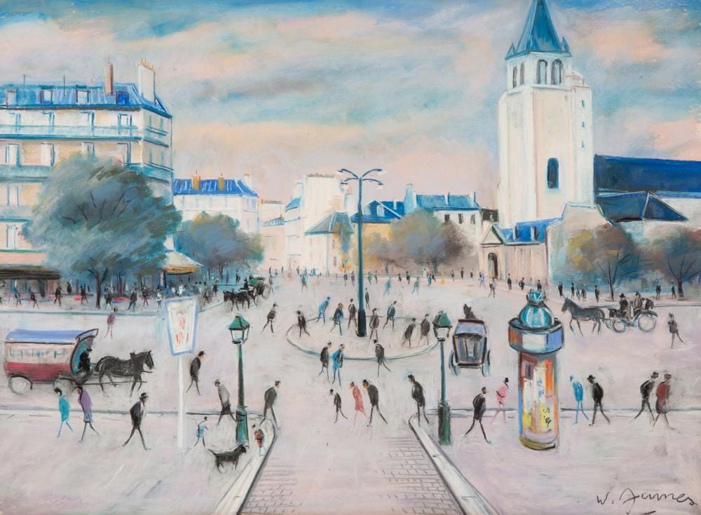 willy rochat james french swiss 1920 2004 saint germain des pres · Hindman · 2023-02-22 Willy James comparable auction result: willy rochat james french swiss 1920 2004 saint germain des pres