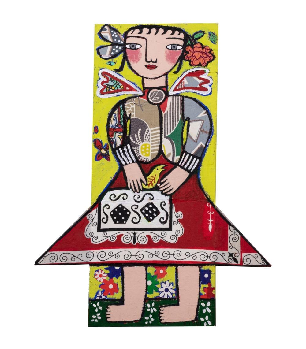 Rebecca Cool comparable auction result: rebecca cool born 1965 a bird in the pocket