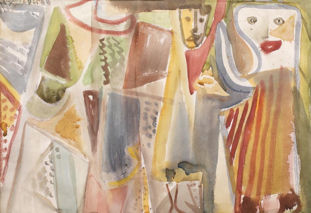 aurel cojan masks · A10 by Artmark · 2023-02-16 Aurel Cojan comparable auction result: aurel cojan masks