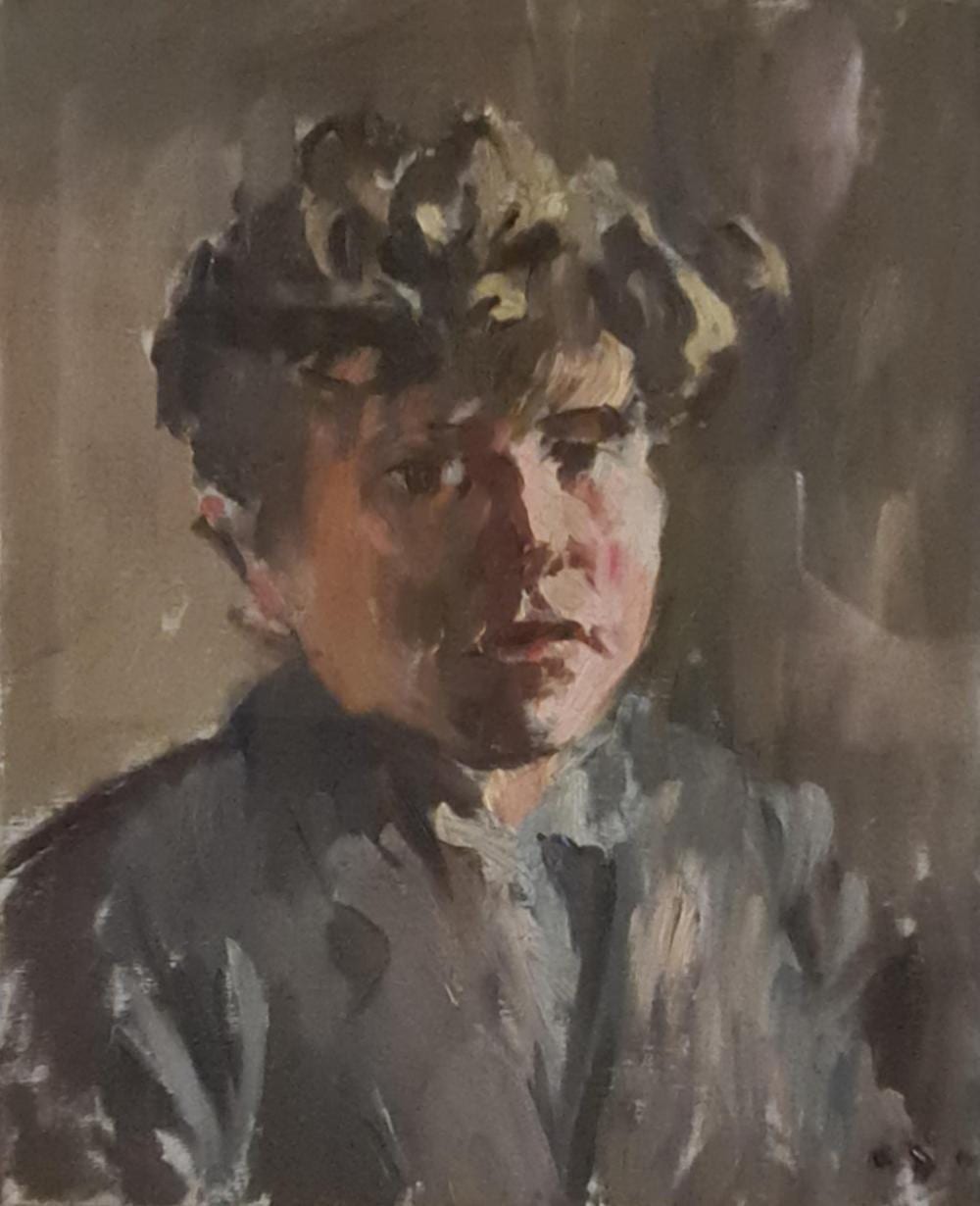 Hector Chavepeyer comparable auction result: hector chavepeyer 1891 1967 portrait de jeune homme huile sur toile dimensions 46 x 38 cm