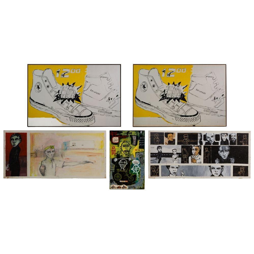 Multiple Artists Mixed Media Artwork Assortment sold by Leonard Auction, lot 170 — auction record photograph