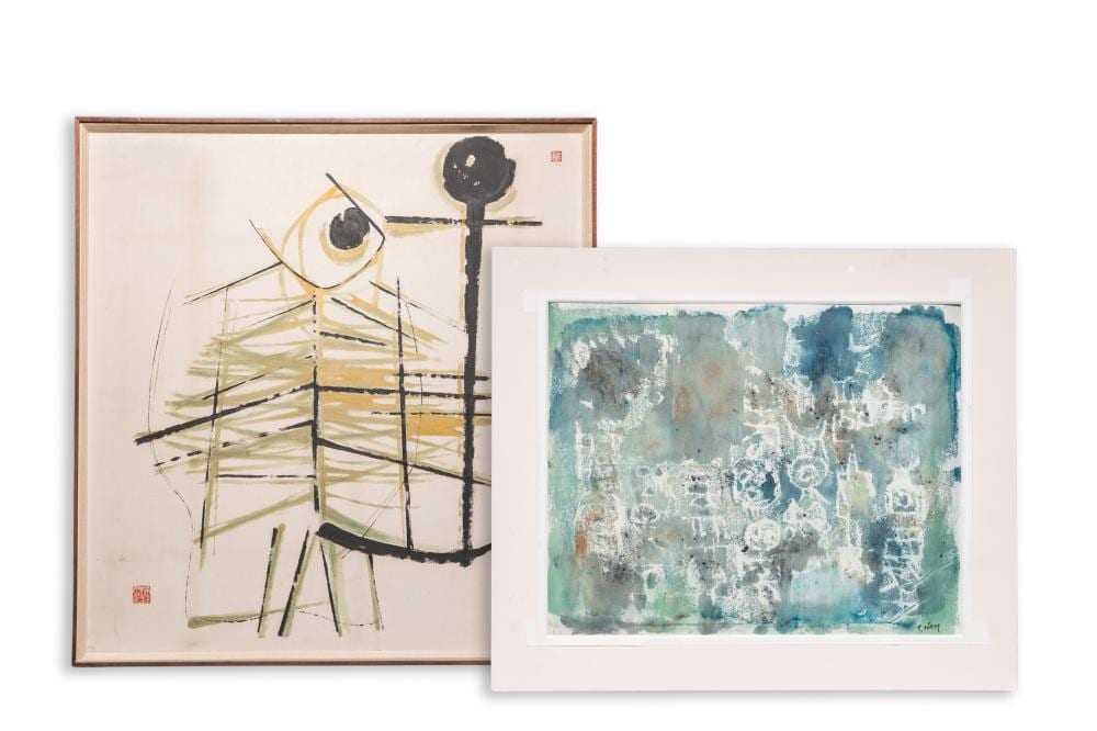 nam kwan korea 1911 1990 and se ok suh seok suh korea 1929 two compositions · Rob Michiels Auctions · 2023-02-25 Kwan Nam comparable auction result: nam kwan korea 1911 1990 and se ok suh seok suh korea 1929 two compositions