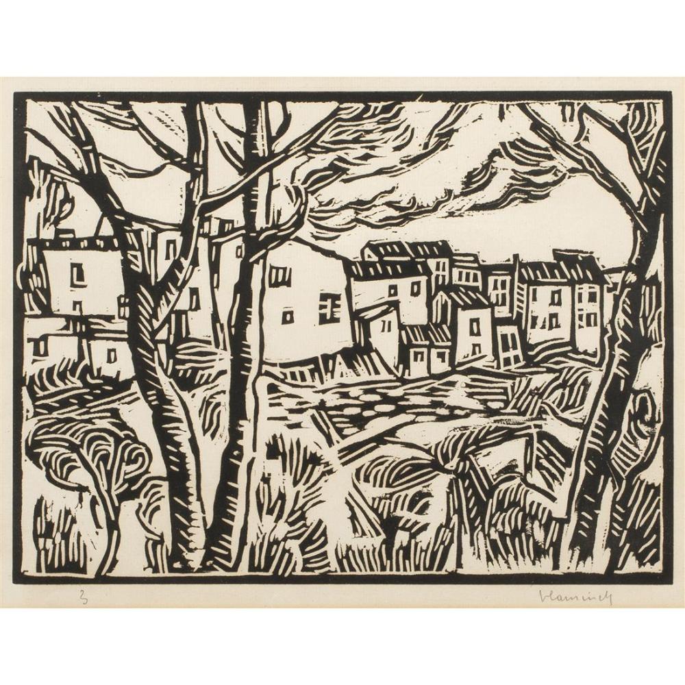 Print, Maurice De Vlaminck sold by Clars Auctions, lot 4451 — auction record photograph