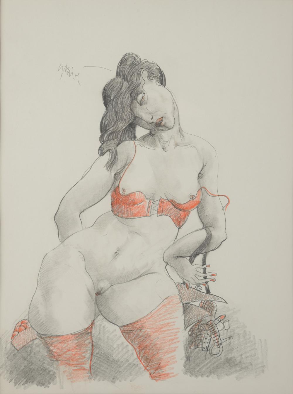 Jean-Pierre Ceytaire comparable auction result: jean pierre ceytaire verruchte frau um 1993