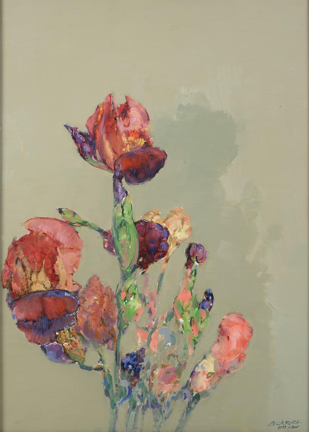 Bruno Griesel comparable auction result: bruno griesel blumenstillleben 1999 2003
