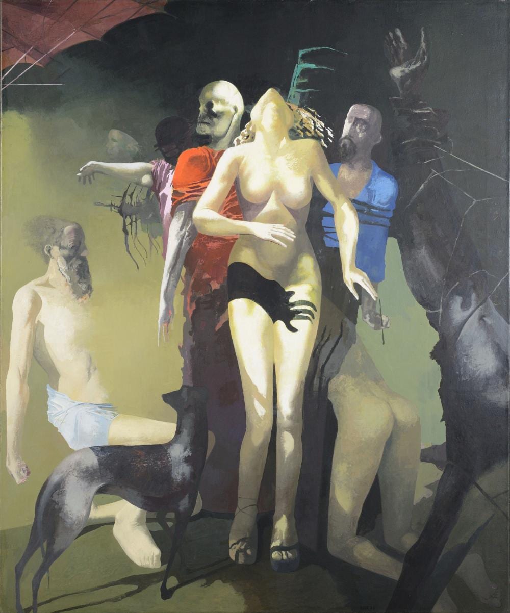 Arno Rink comparable auction result: arno rink gro e versuchung ii 2005