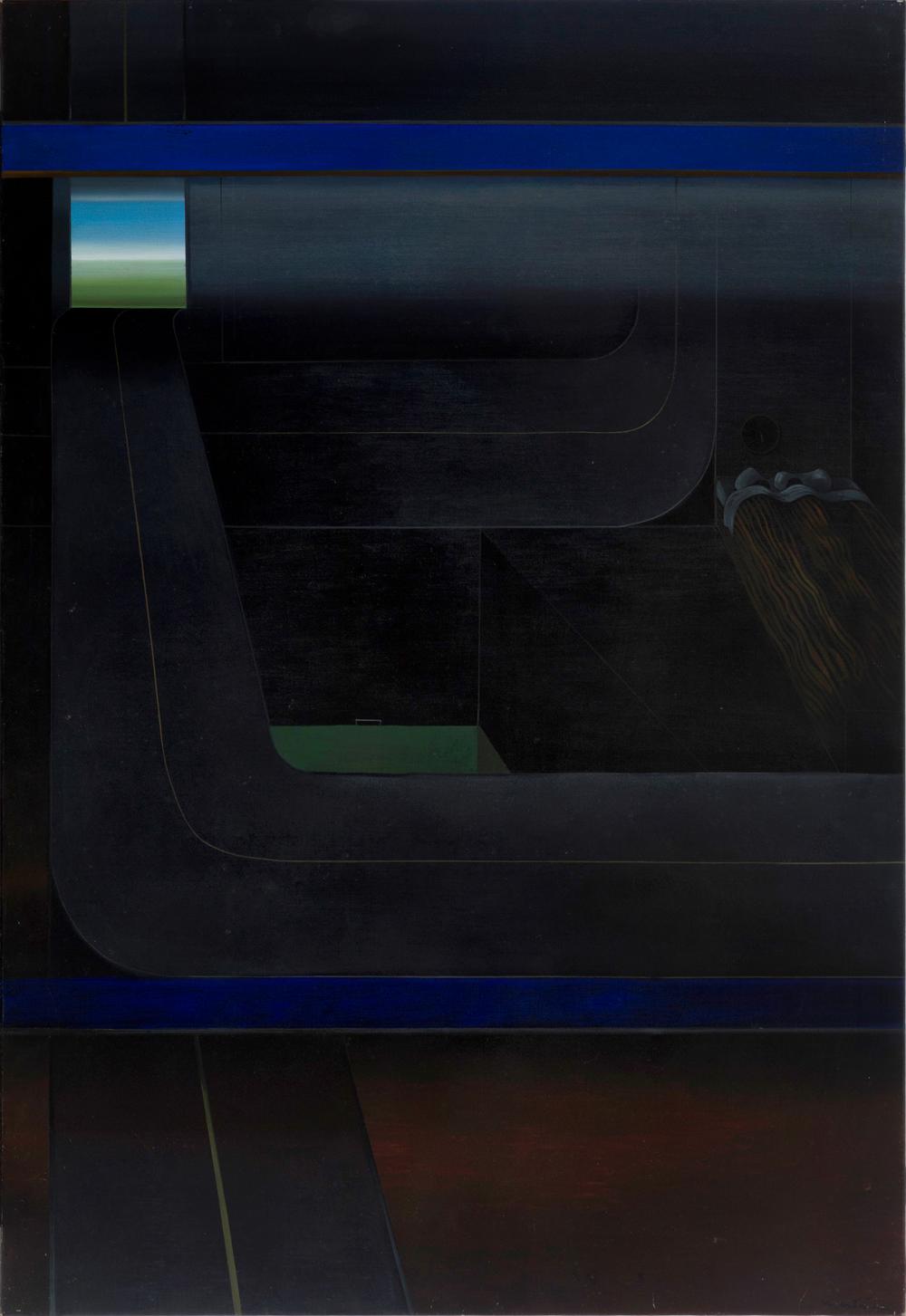 Nemesio Antúnez Zañartu comparable auction result: luis nemesio ant nez za artu santiago may 4 1918 ibidem may 19 1993 bedroom in manhattan ii 1978 oil on canvas
