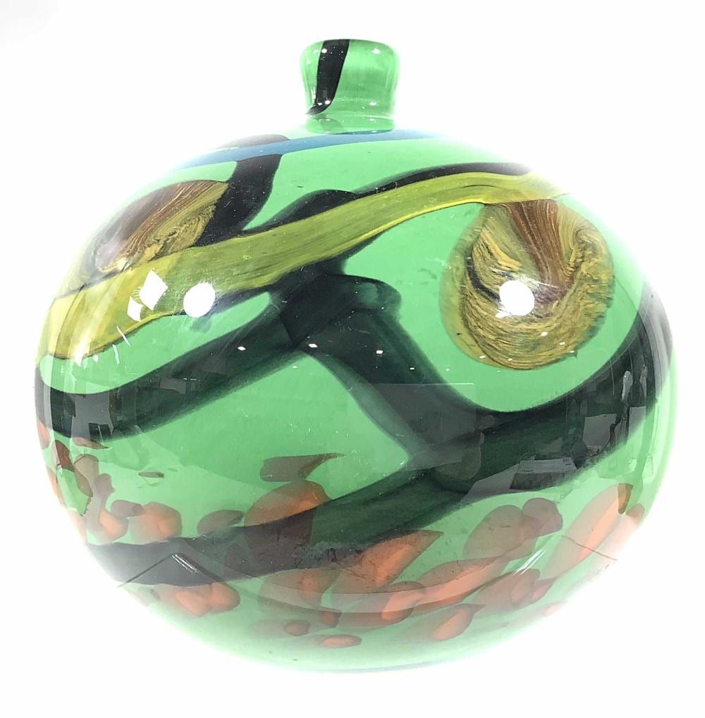 Michael Nourot comparable auction result: michael nourot signed art glass vase