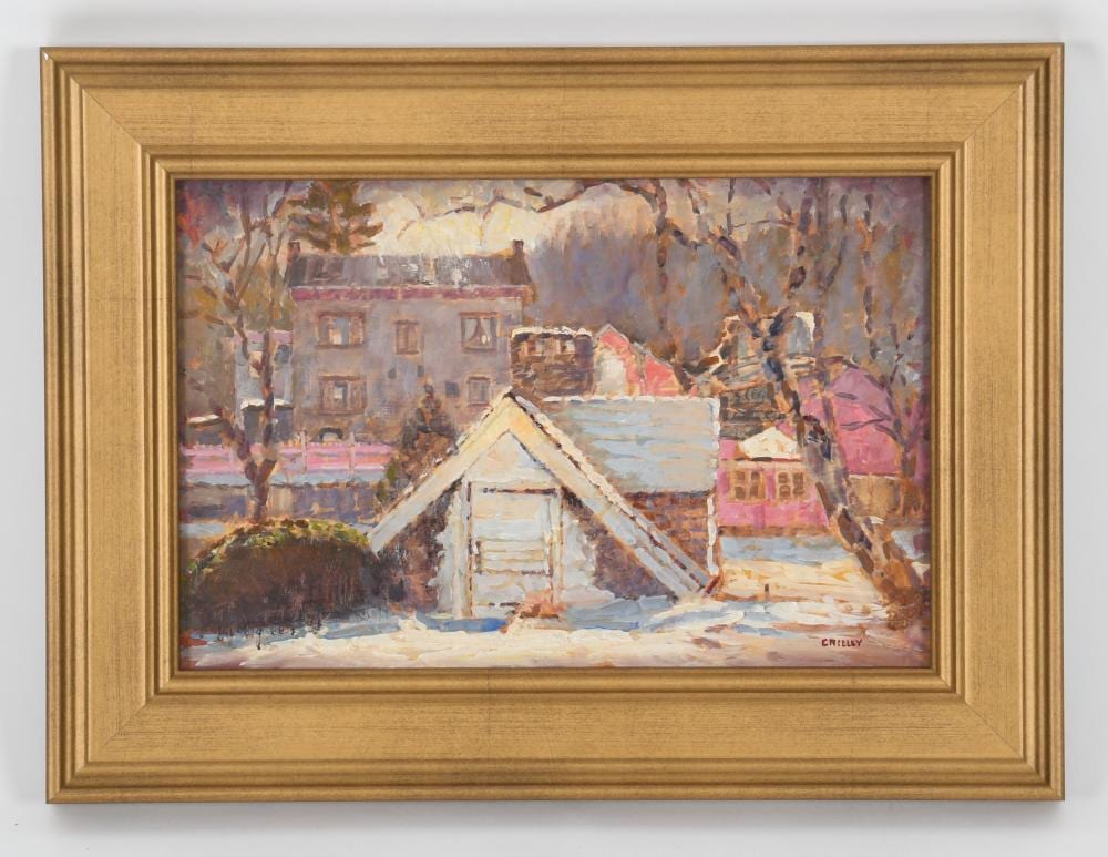 Joseph James Crilley comparable auction result: joseph james crilley 1920 2008 oil on board