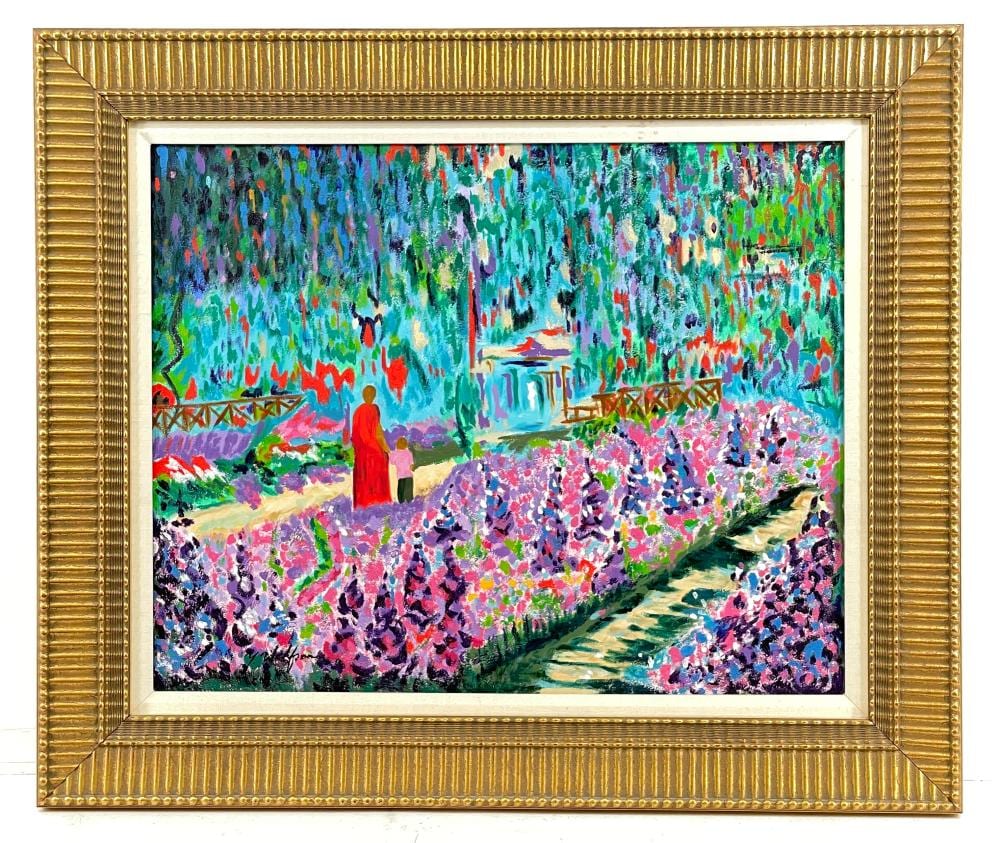 Yuval Wolfson comparable auction result: yuval wolfson the stroll acrylic on canvas