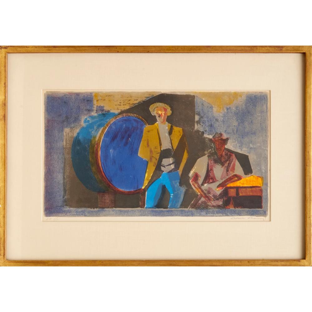 Albert Chavaz comparable auction result: albert chavaz signed lithograph artist s proof