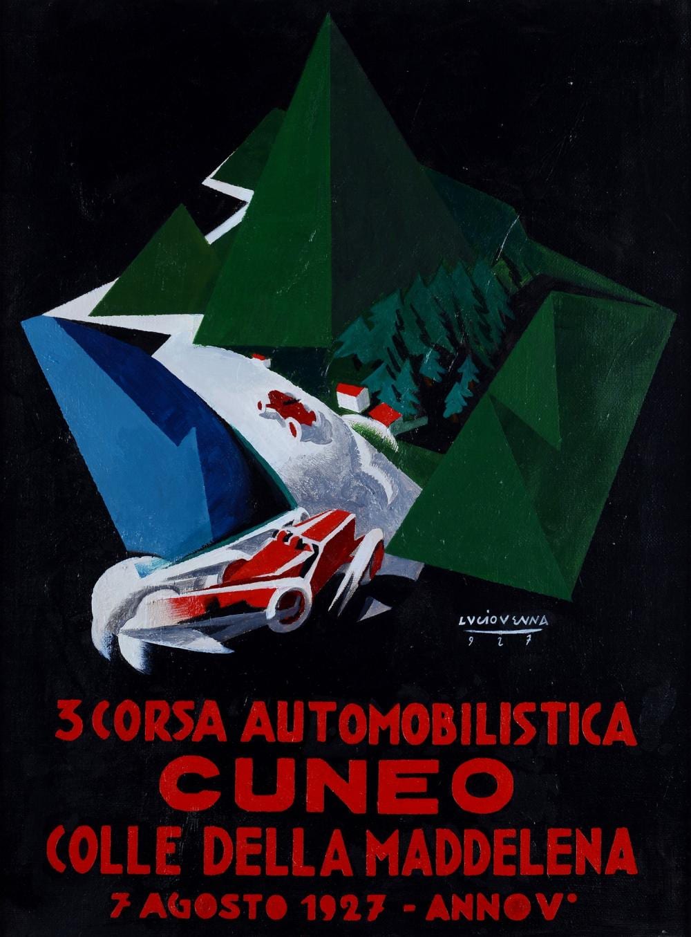 Lucio Venna comparable auction result: lucio venna venezia 1897 firenze 1974 corsa automobilistica 1927