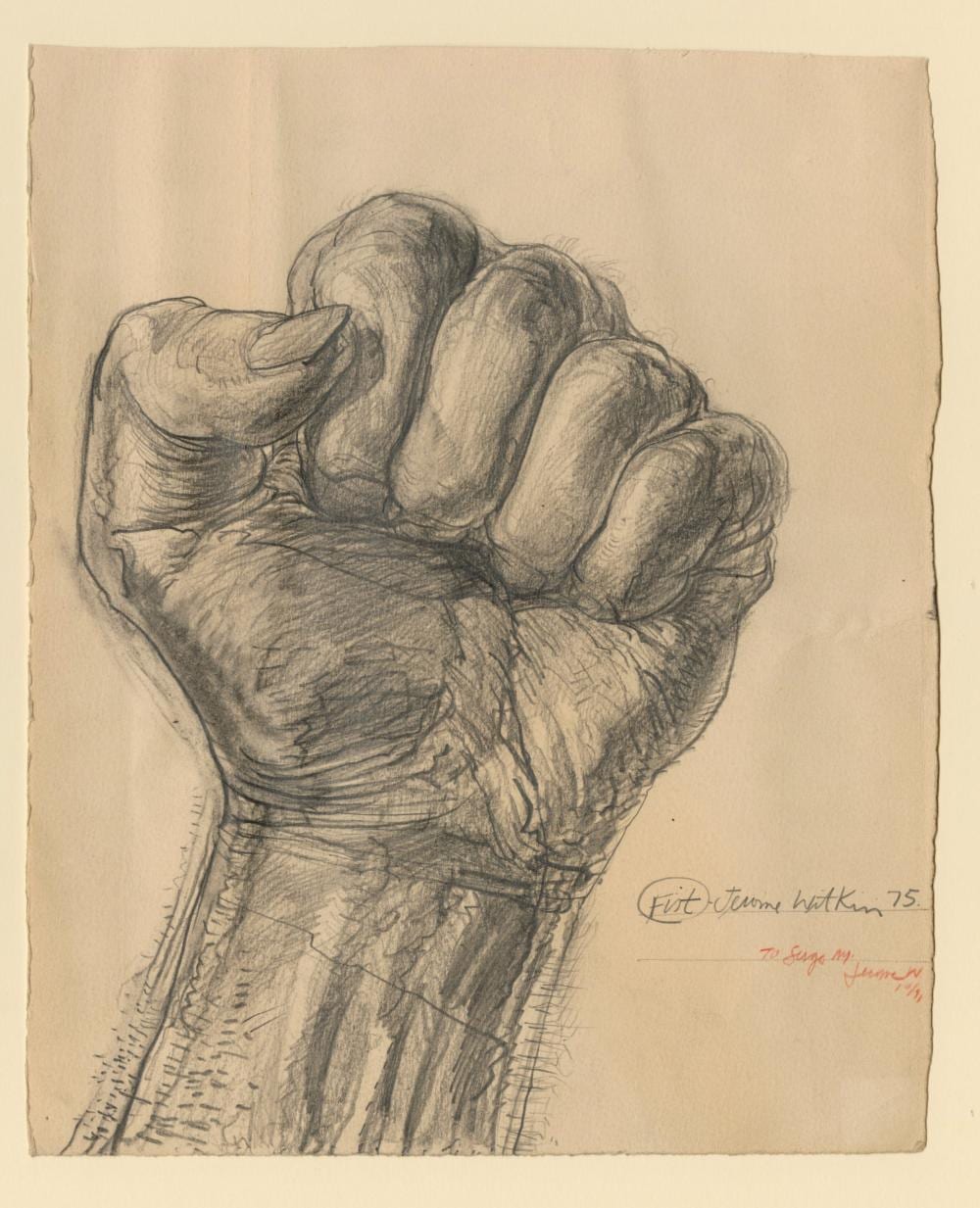 Jerome Witkin comparable auction result: jerome witkin fist