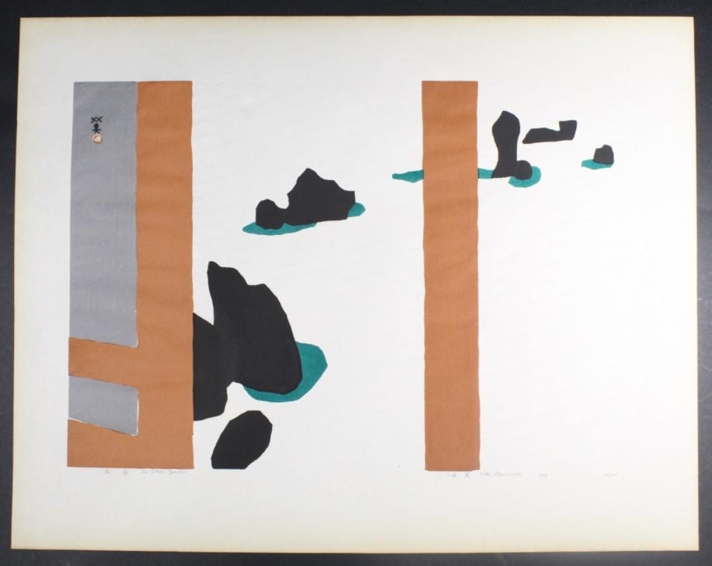 Hide Kawanishi comparable auction result: hide kawanishi signed lithograph