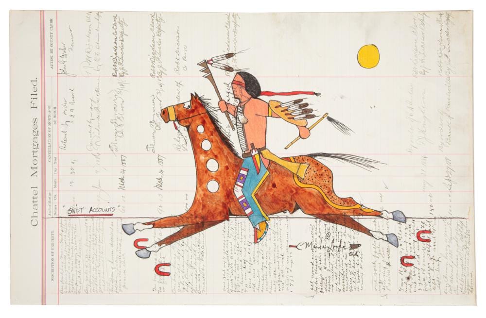 merle locke oglala lakota south dakota 20th c · Neal Auction Company · 2023-02-28 Merle Locke comparable auction result: merle locke oglala lakota south dakota 20th c