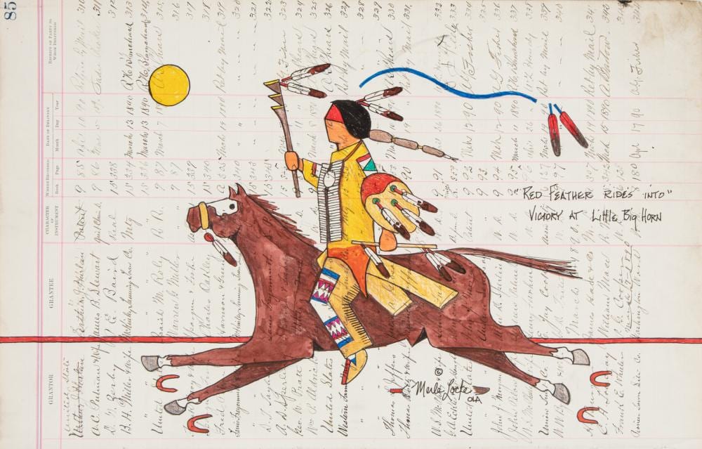 merle locke oglala lakota south dakota 20th c · Neal Auction Company · 2023-02-28 Merle Locke comparable auction result: merle locke oglala lakota south dakota 20th c