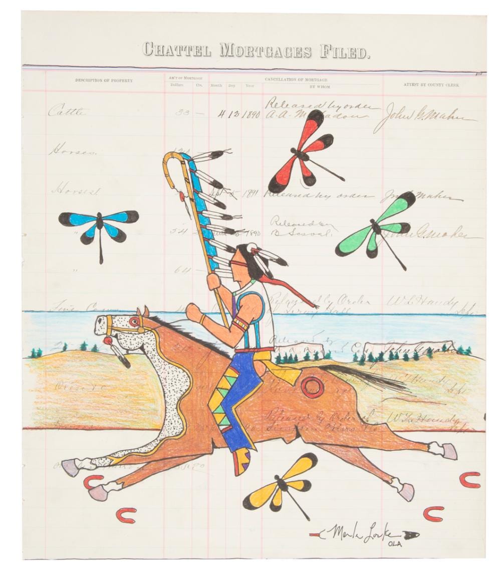 merle locke oglala lakota south dakota 20th c · Neal Auction Company · 2023-02-28 Merle Locke comparable auction result: merle locke oglala lakota south dakota 20th c
