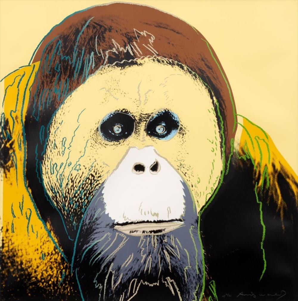 Orangutan, from 'Endangered Species' comparable sale