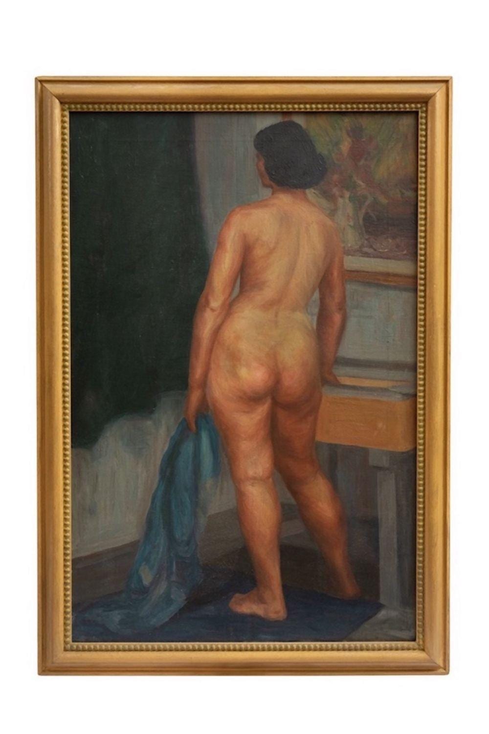 James Ardern Grant comparable auction result: james ardern grant 1887 1973 nude in an interior